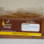 Pain d’épices aux pépites de chocolat 300g