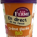 Crème glacée au caramel beurre salé