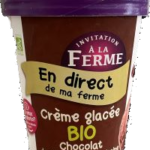Crème glacée chocolat de République Dominicain